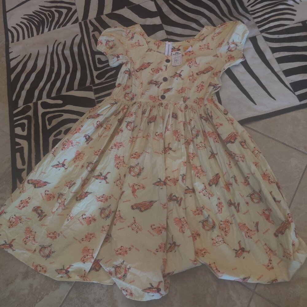 Unique Vintage Bernie Dexter dress size 3xl New